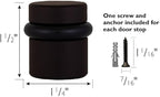 Design House Modern Cylindrical Door Stop, Design House Oil Rubbed Bronze Floor - Image 2
