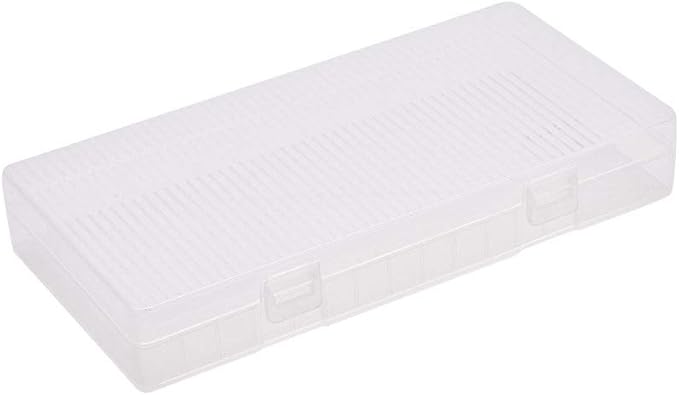 Fielect 8 x 18650 Battery Storage Case Holder Organizer Box Transparent - Image 6