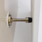 No Need to Drill/Screw in Wall Mounted Door Stopper, 3M Self Adhesive Tape - Image 7