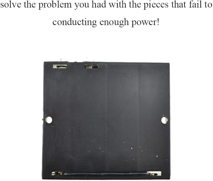 HAHIYO 9V Battery Holder with Standard Snap Connector Sturdy Accommodated Slot - Image 5