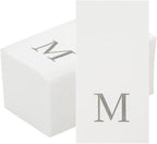 Luxenap 15.8 X 7.9 Inch Linen-Feel Guest Towels, 2000 Lettered Hand Towels - Image 2