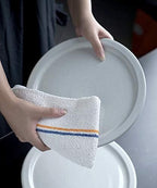 Bar Mop Blue & Gold Stripe 10 lbs 16x19 Pack of 60, 100% Cotton Double Stitched - Image 7