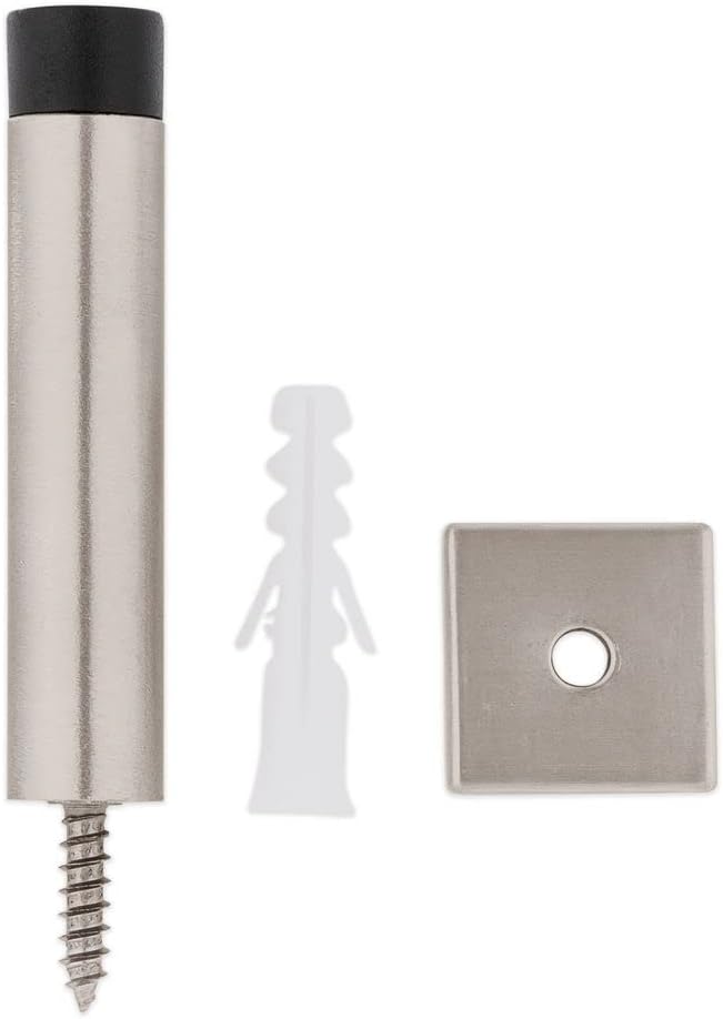 National Hardware N830-527 Reed Door Stop, Satin Nickel - Image 4