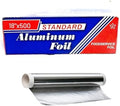 Standard Aluminum Foil Roll 18"x500' Commercial-Grade Silver Wrap by UrbanBoxCo