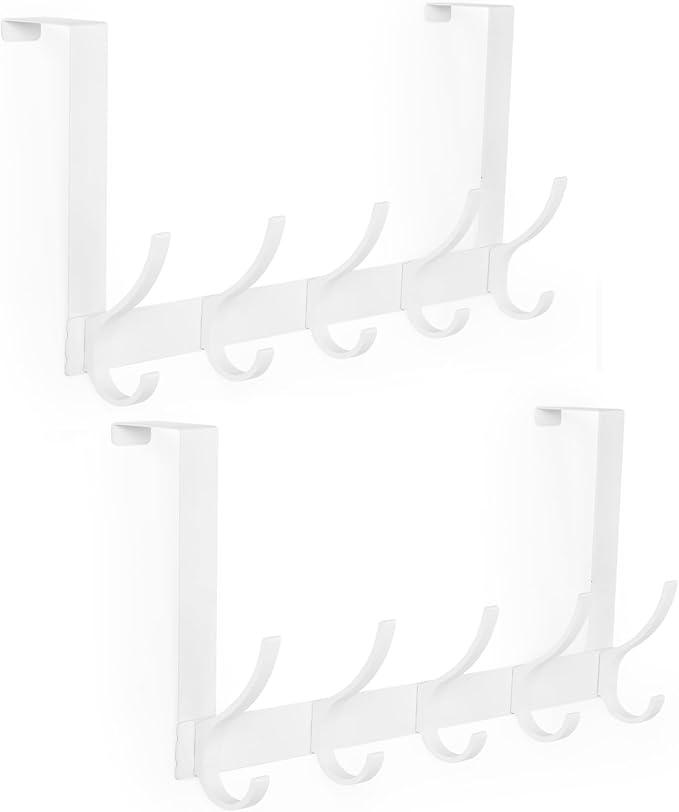 Over The Door Hooks, Door Hanger Hooks by Optish