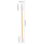Natural Bamboo Cotton Swabs, Eco-Friendly & Biodegradable – Comfortable and Soft - Image 2