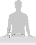 Amazon Basics Plastic Kids Clothes Hangers, 12.8" x 8" x 0.2" - Image 4