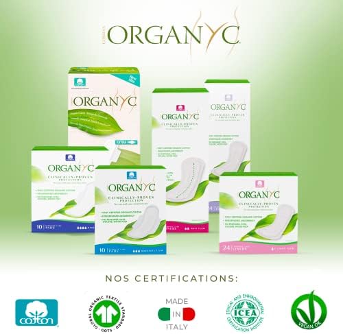 Organyc - 100% Certified Organic Cotton Feminine Pads - Heavy Flow - Image 10
