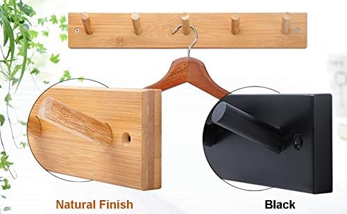 WEBI Coat Rack Wall Mounted, Coat Hanger Wall, Coat Hooks Wall Mounted - Image 3