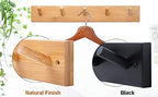 WEBI Coat Rack Wall Mounted, Coat Hanger Wall, Coat Hooks Wall Mounted - Image 3