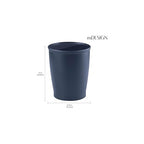 mDesign Small Plastic Bathroom Garbage Can - Image 3