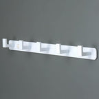 Coat Rack, Heavy Duty Stainless Steel 5 Tri Coat Hook Hanger, Wall Mounted by Vanloory