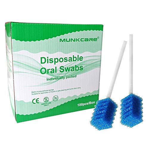 Oral Care Swabs Disposable- Blue 100 Counts - Image 5