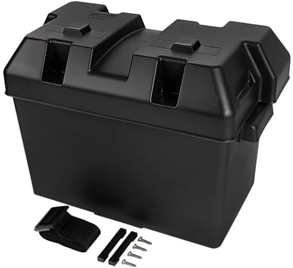 Camco Large Battery Box with Straps and Hardware - Image 4