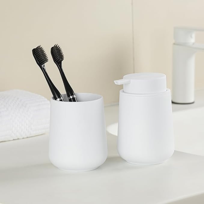 Matte White Toothbrush Holder for Electric Toothbrushes Bathroom Organizer for - Image 5