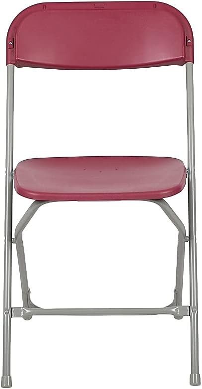 Flash Furniture Hercules™ Series Plastic Folding Chair - Red - 2 Pack 650LB Weight Capacity Comfortable Event Chair - Lightweight Folding Chair - Image 5