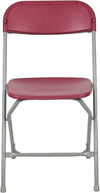 Flash Furniture Hercules™ Series Plastic Folding Chair - Red - 2 Pack 650LB Weight Capacity Comfortable Event Chair - Lightweight Folding Chair - Image 5