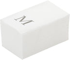 Luxenap 15.8 X 7.9 Inch Linen-Feel Guest Towels, 50 Lettered Hand Towels by Restaurantware