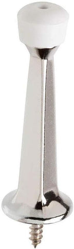 Liberty Premium Door Stop Metal Solid Rigid Door Stopper Brushed 3" - Image 3