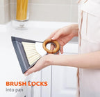Full Circle Tiny Team Mini Compact Brush & Dustpan Set, Portable Handheld Broom - Image 2