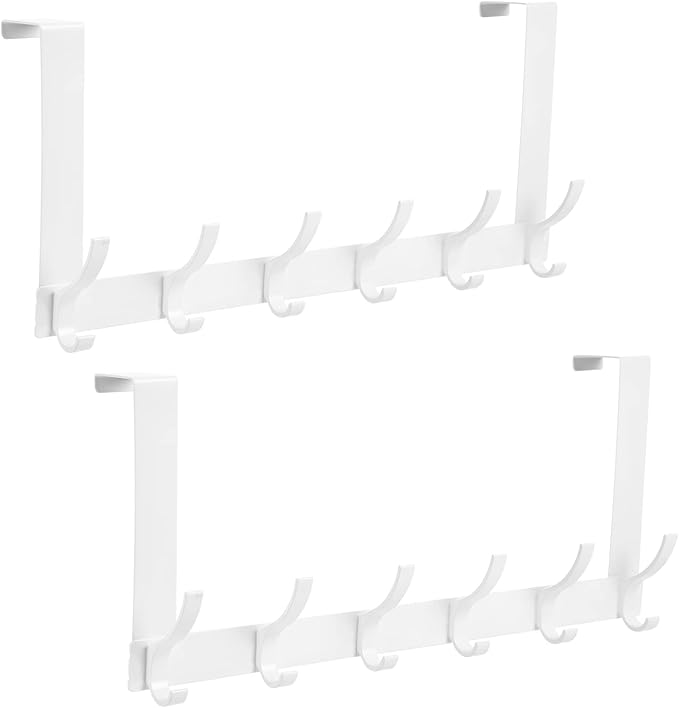 Over The Door Hooks, Door Hanger Hooks by Optish