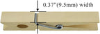 HAHIYO Wooden Clothes Pins Clothespins Large Do NOT Fall Apart 2.87 inches - Image 3