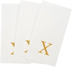Luxenap 15.8 X 7.9 Inch Linen-Feel Guest Towels, 2000 Lettered Hand Towels - Image 11