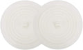V-TOP Tub Stopper 2 Pack, 6 inches Large Silicone Drain Plug Hair Stopper Flat by V-TOP