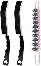 Crevice Cleaning Brush Hard Bristle Grout Brush Scrub Brush Toilet Brush by POPGIO
