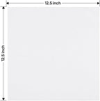 HOMEXCEL White Microfiber Cleaning Cloth 6 Pack 12.5 x 12.5 inch Microfiber - Image 7