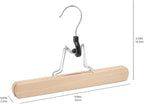 Amazon Basics Wooden Pants Hangers Closet Organizer - Image 3