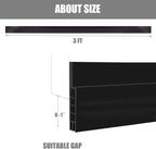 Suptikes 2 Pack Door Draft Stopper，Door Sweep - Image 2