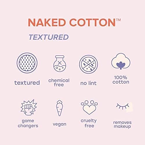 White Rabbit – Naked Cotton Textured – Unbleached Perforated Cotton Pads - Image 4