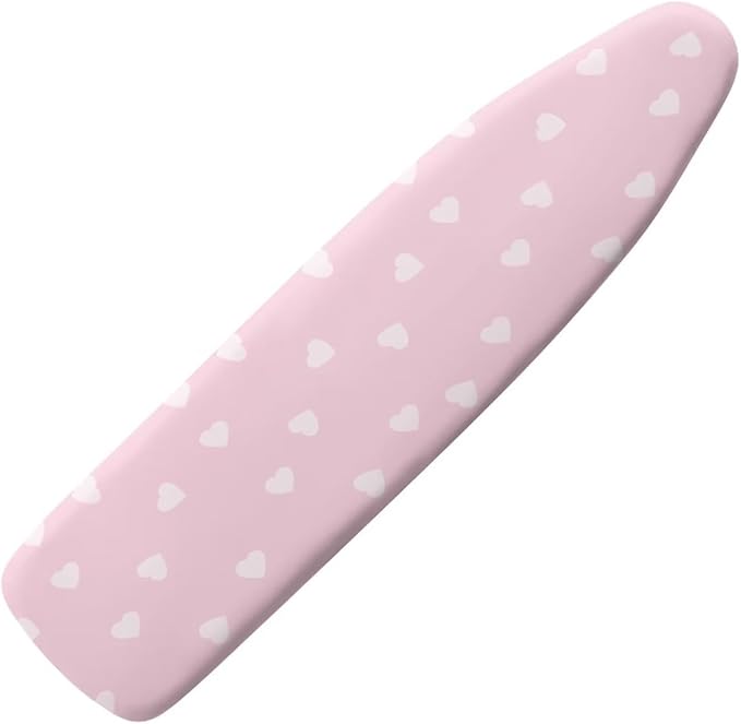Pink Heart Ironing Board Cover and Pad Soft Cover by Darisoco