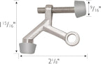 Design House Door Stops, Rubber Cushion Tips, Heavy Duty Zinc Alloy, Easy - Image 3