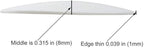 Door Knob Wall Shield, Large White Round Soft Door Stopper Wall Protector - Image 5