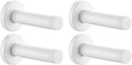 JQK Door Stopper White, 304 Stainless Steel Thicken 1mm Sound Dampening Door by Homeimprovement