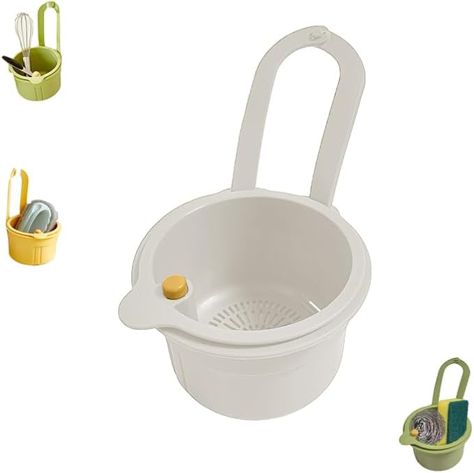 Kitchen Sink Strainer Basket, Hanging Corner Food Scrap Catcher, Sink Basket by Unknown