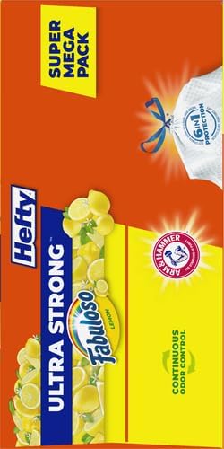 Hefty Ultra Strong 13 Gallon Trash Bags, Tall Kitchen Trash Bags 13 Gallon Size - Image 14