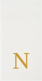 Luxenap 15.8 X 7.9 Inch Linen-Feel Guest Towels, 50 Lettered Hand Towels - Image 10