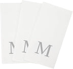Luxenap 15.8 X 7.9 Inch Linen-Feel Guest Towels, 2000 Lettered Hand Towels - Image 11