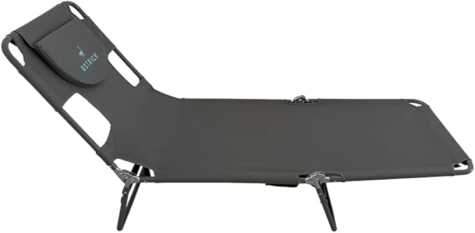 Ostrich Chair Backpack Chaise Chair, Gray - Image 4