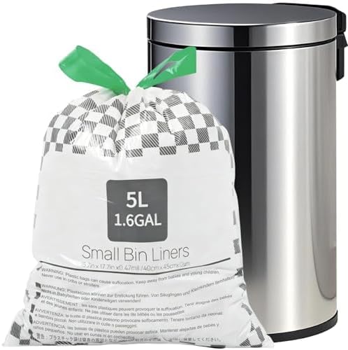 XUXRUS Small 1.6 Gallon Trash Bags - Image 2