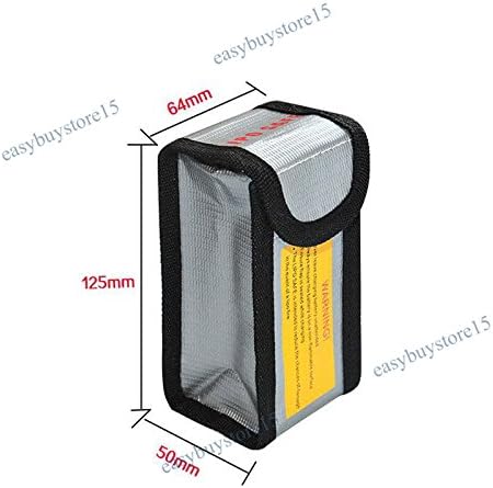 4pcs Lipo Battery Fireproof Explosion proof Bag Storage Guard Safe Pouch 125mm - Image 6