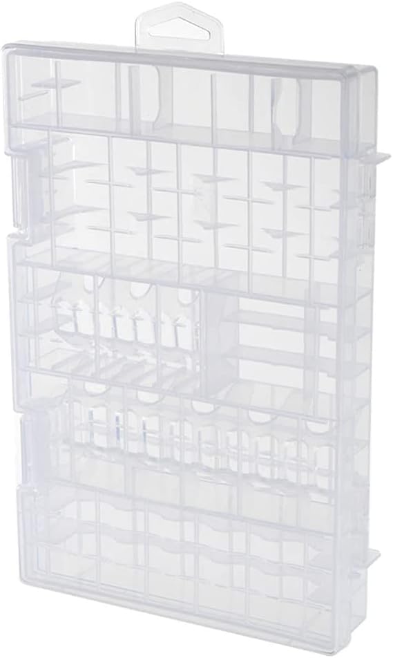 Heyiarbeit Battery Storage Box Battery Storage Case Transparent Holder - Image 6
