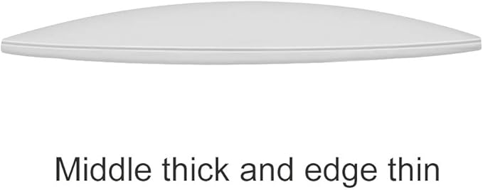 Door Knob Wall Shield, Transparent Round Soft Rubber Wall Protector Self - Image 4