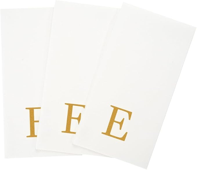 Luxenap 15.8 X 7.9 Inch Linen-Feel Guest Towels, 2000 Lettered Hand Towels - Image 11