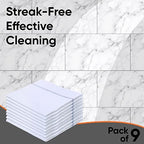 Superio Squeegee Mopping Towel Floor Cloth White Cloth - Image 5