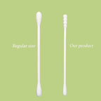 1000 Count Mini Cotton Swabs, Spiral/Round Cotton Swab - Image 2