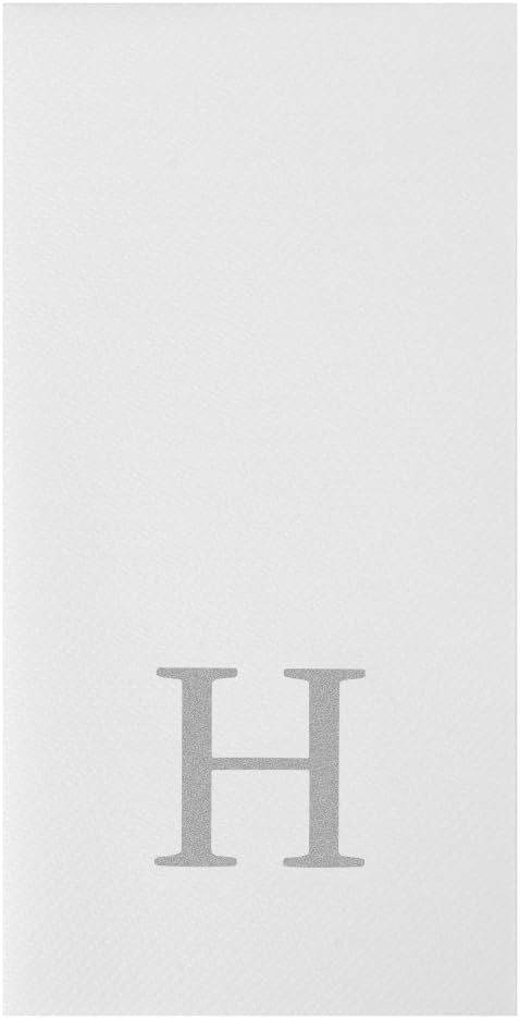 Luxenap 15.8 X 7.9 Inch Linen-Feel Guest Towels, 50 Lettered Hand Towels - Image 10